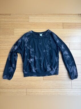 Hard Tail yoga vintage tie dye slouchy sweater